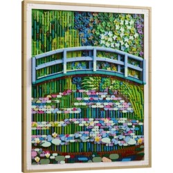 LEGO ART 31220 Claude Monet, Lo Stagno delle Ninfee, Decorazione da Parete per Casa, Regalo Adulti Fan dell'Impressionismo