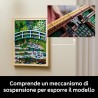 LEGO ART 31220 Claude Monet, Lo Stagno delle Ninfee, Decorazione da Parete per Casa, Regalo Adulti Fan dell'Impressionismo