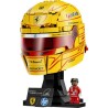 LEGO Editions 43022 Casco di Lewis Hamilton Scuderia Ferrari HP, con Minifigure F1 da Collezione, Regalo Ragazzi e Fan 14+