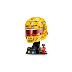 LEGO Editions 43022 Casco di Lewis Hamilton Scuderia Ferrari HP, con Minifigure F1 da Collezione, Regalo Ragazzi e Fan 14+