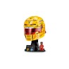 LEGO Editions 43022 Casco di Lewis Hamilton Scuderia Ferrari HP, con Minifigure F1 da Collezione, Regalo Ragazzi e Fan 14+