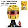 LEGO Editions 43022 Casco di Lewis Hamilton Scuderia Ferrari HP, con Minifigure F1 da Collezione, Regalo Ragazzi e Fan 14+