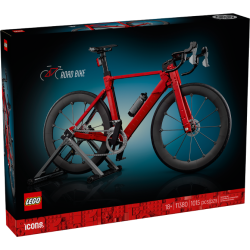 LEGO ICONS 11380 Bici da Corsa, Kit Modellismo per Adulti con