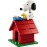 LEGO Ideas 21368 Peanuts  la Cuccia di Snoopy, Kit Modellismo da Esposizione per Adulti con Personaggi di Snoopy e Woodstock
