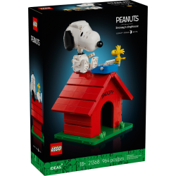 LEGO Ideas 21368 Peanuts: la Cuccia di Snoopy, Kit Modellismo da