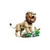 LEGO Creator 31386 3in1 Animali Selvatici  Leone Maestoso Giocattolo, Trasformabile in Leonessa o in 2 Cuccioli, Regalo da 9+
