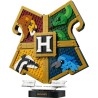 LEGO Harry Potter 76462 Stemma della Casa di Hogwarts, Giocattolo Wall Art 3D con Animali, Regalo di Compleanno per Bambini 12+