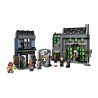 LEGO Harry Potter 76471 Negozi di Magia di Notturn Alley, Giocattolo con 8 Minifigure e Patronus da Collezione, Regalo da 8+