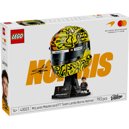 LEGO Editions 43023 Casco di Lando Norris McLaren Mastercard F1 Team,
