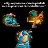 LEGO Pokémon 72153 Venusaur, Charizard e Blastoise, Kit di Modellismo 3D per Adulti con 3 Action Figure, Regalo da Collezione