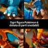 LEGO Pokémon 72153 Venusaur, Charizard e Blastoise, Kit di Modellismo 3D per Adulti con 3 Action Figure, Regalo da Collezione