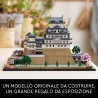 LEGO Architecture 21060 Castello di Himeji, Kit di Modellismo per Adulti, Collezione Monumenti, Albero Ciliegio in Fiore