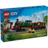 LEGO City 60511 Treno a Vapore Vintage, Giocattolo STEM con Stazione,