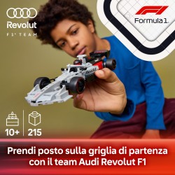 LEGO Speed Champions 77259 Auto da Corsa Audi Revolut F1 Team R26, Giocattolo, Minifigure da Collezione, Regalo Bambini 10+