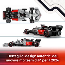 LEGO Speed Champions 77259 Auto da Corsa Audi Revolut F1 Team R26, Giocattolo, Minifigure da Collezione, Regalo Bambini 10+