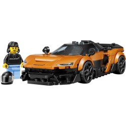 LEGO Speed Champions 77257 McLaren W1 Macchina Giocattolo con Minifigure da Collezione, Regalo di Compleanno Bambini da 9+