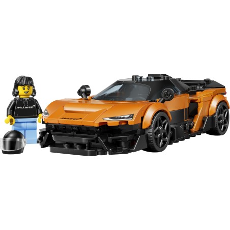 LEGO Speed Champions 77257 McLaren W1 Macchina Giocattolo con Minifigure da Collezione, Regalo di Compleanno Bambini da 9+