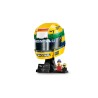 LEGO Editions 43024 Casco Ayrton Senna, Merch da F1 con Minifigure da Collezione, Regalo per Ragazzi 14+ e per Fan Adulti