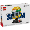 LEGO Editions 43024 Casco Ayrton Senna, Merch da F1 con Minifigure da